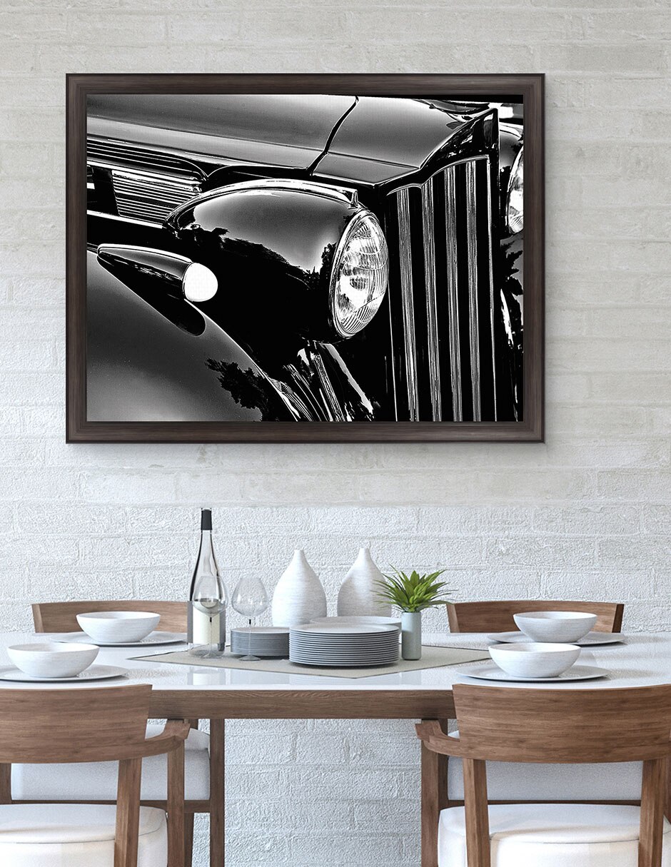 Cuadro decorativo Detalle de coche de The Lieberman Collection mixta