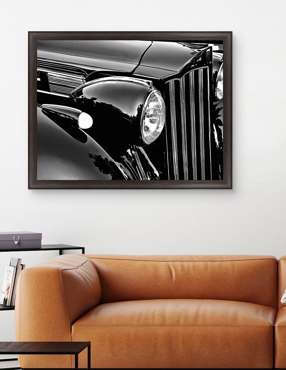 Cuadro decorativo Detalle de coche de The Lieberman Collection mixta