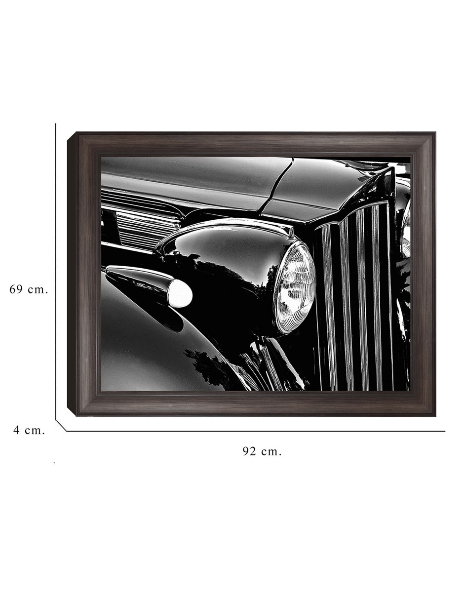 Cuadro decorativo Detalle de coche de The Lieberman Collection mixta 6