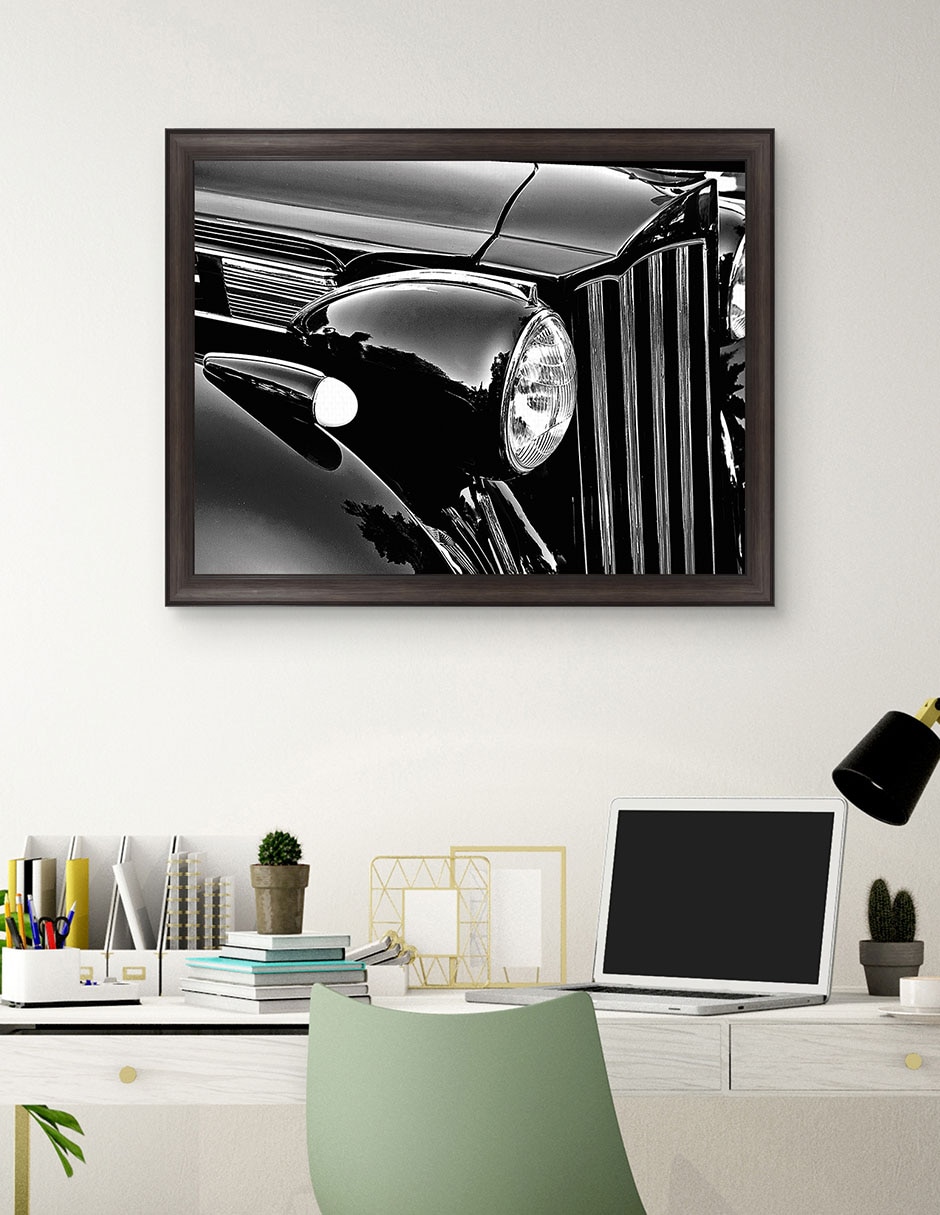 Cuadro decorativo Detalle de coche de The Lieberman Collection mixta 4