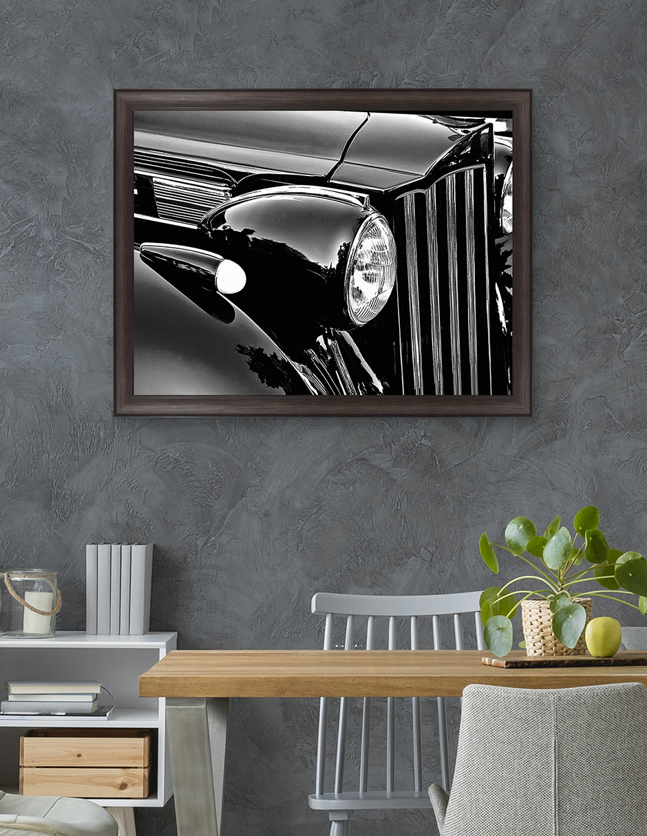 Cuadro decorativo Detalle de coche de The Lieberman Collection mixta 3