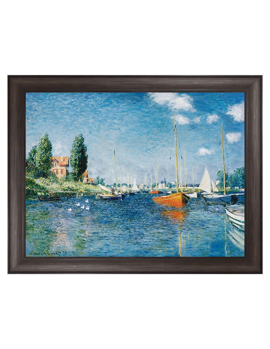 Cuadro decorativo Monet – Barcos Rojos En Argenteuil De Portfolio Arts Group técnica mixta Cuadro decorativo Monet – Barcos Rojos En Argenteuil De Portfolio Arts Group técnica mixta