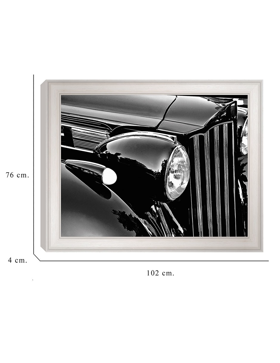 Cuadro decorativo Detalle de coche de The Lieberman Collection mixta 6