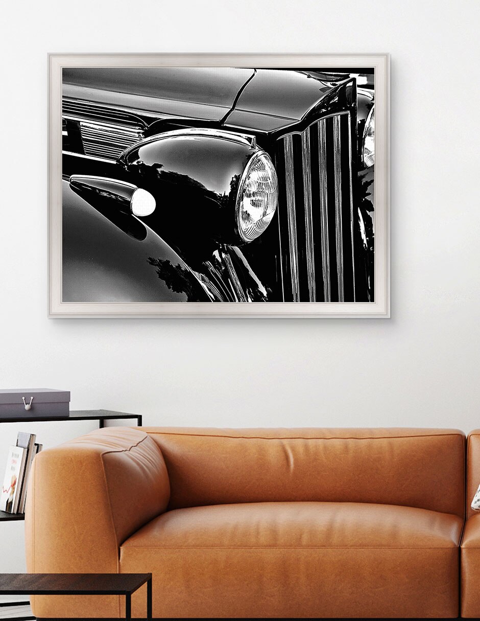 Cuadro decorativo Detalle de coche de The Lieberman Collection mixta