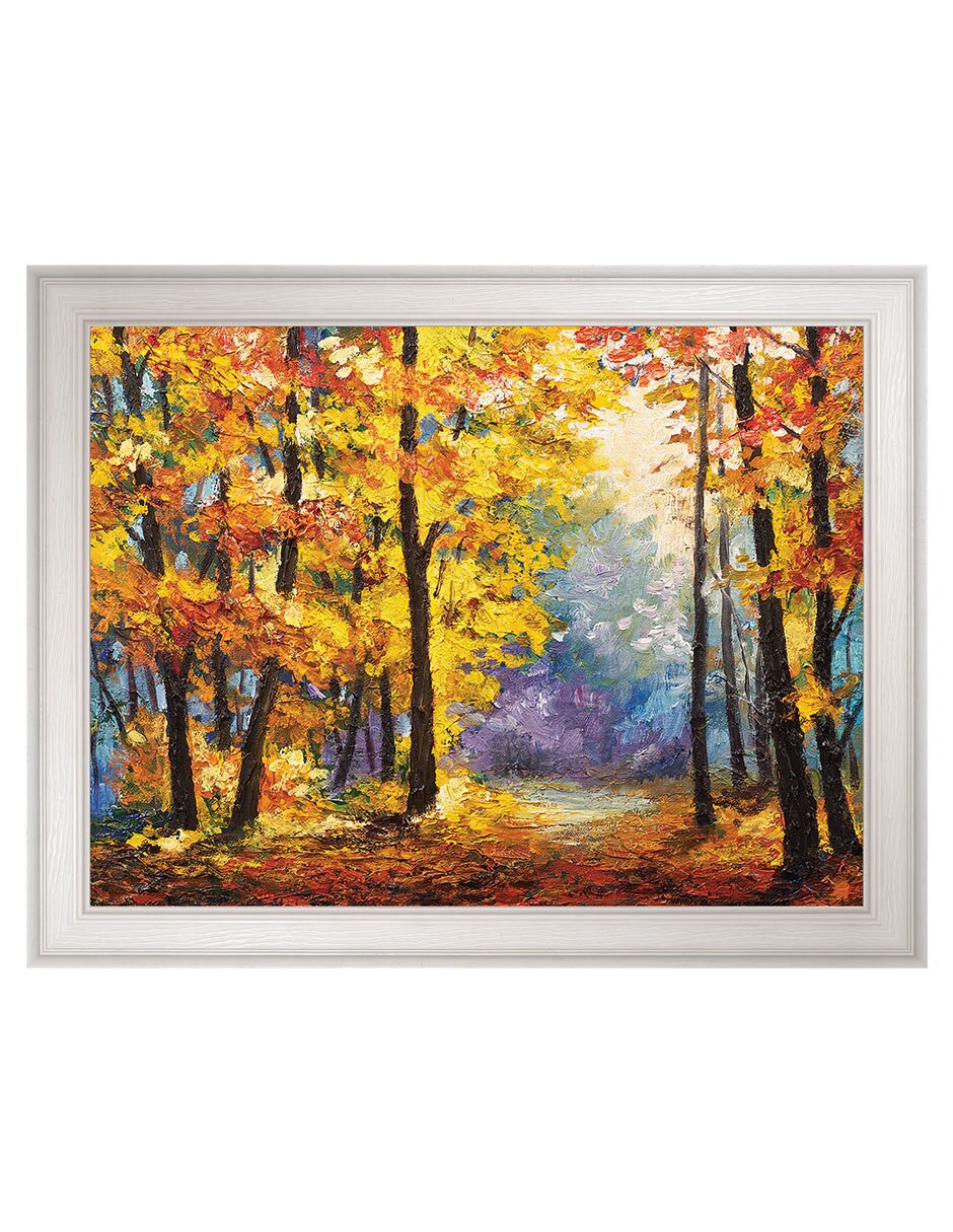 Cuadro decorativo Sendero De Río En Colores Otoñales De Dp Gallery técnica mixta Cuadro decorativo Sendero De Río En Colores Otoñales De Dp Gallery técnica mixta