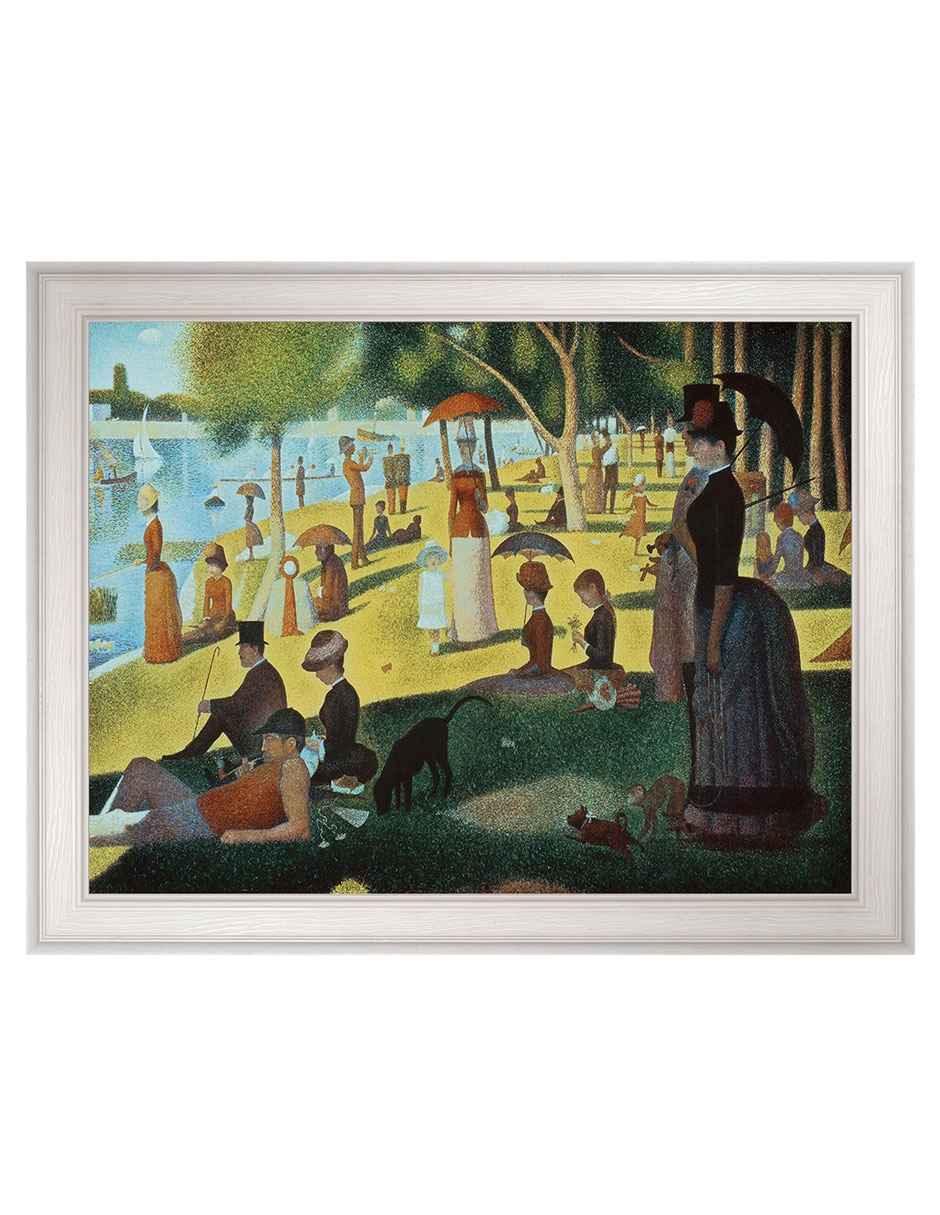 Cuadro decorativo Seurat Tarde de domingo en la isla de Portfolio Arts Group mixta Cuadro decorativo Seurat Tarde de domingo en la isla de Portfolio Arts Group mixta