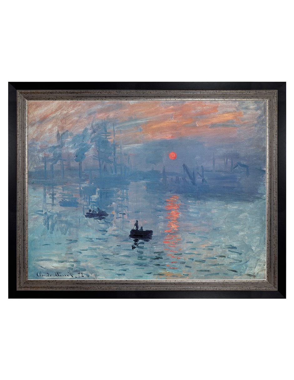 Cuadro decorativo Monet Impresión: Sol naciente de Portfolio Arts Group mixta Cuadro decorativo Monet Impresión: Sol naciente de Portfolio Arts Group mixta