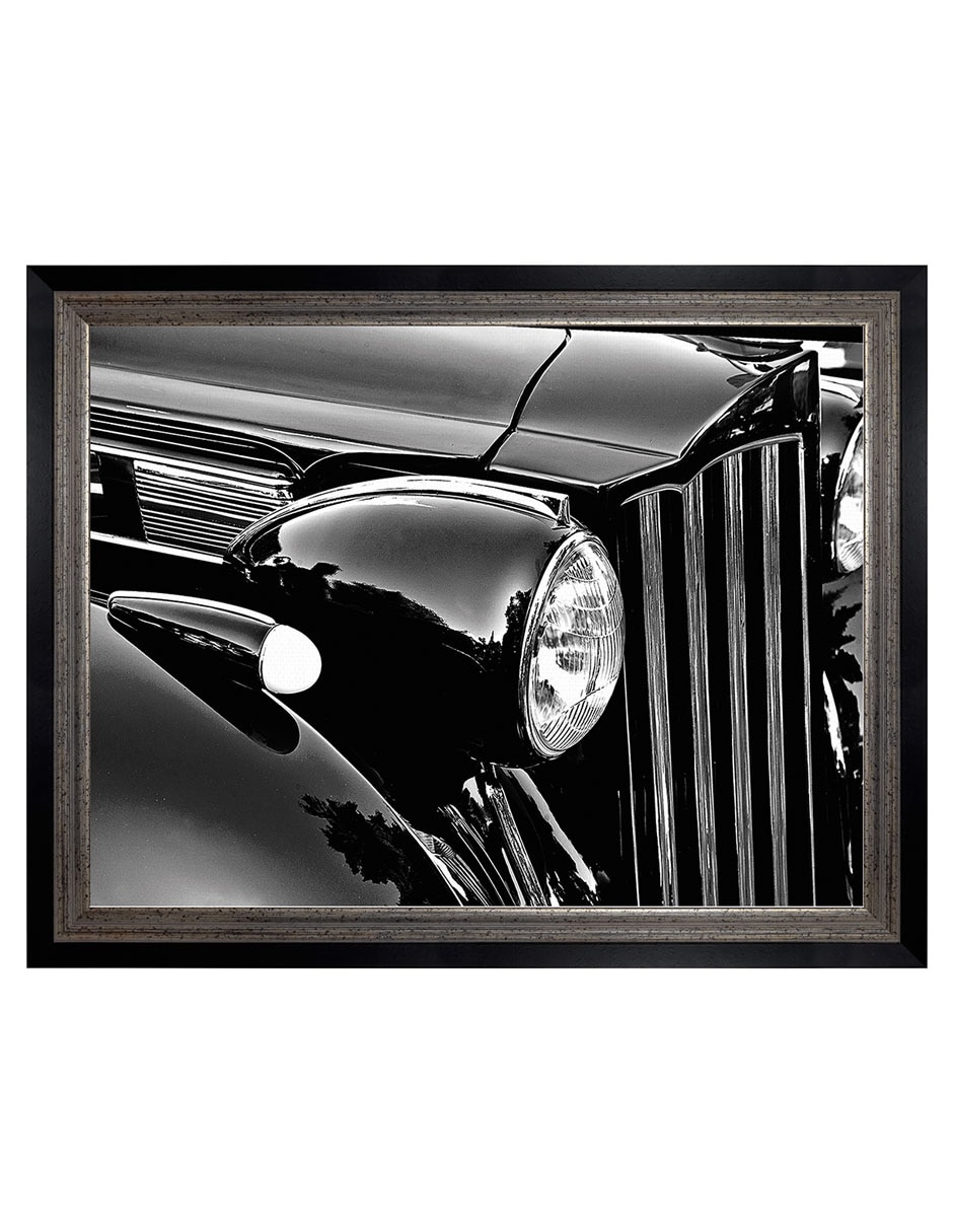 Cuadro decorativo Detalle de coche de The Lieberman Collection mixta