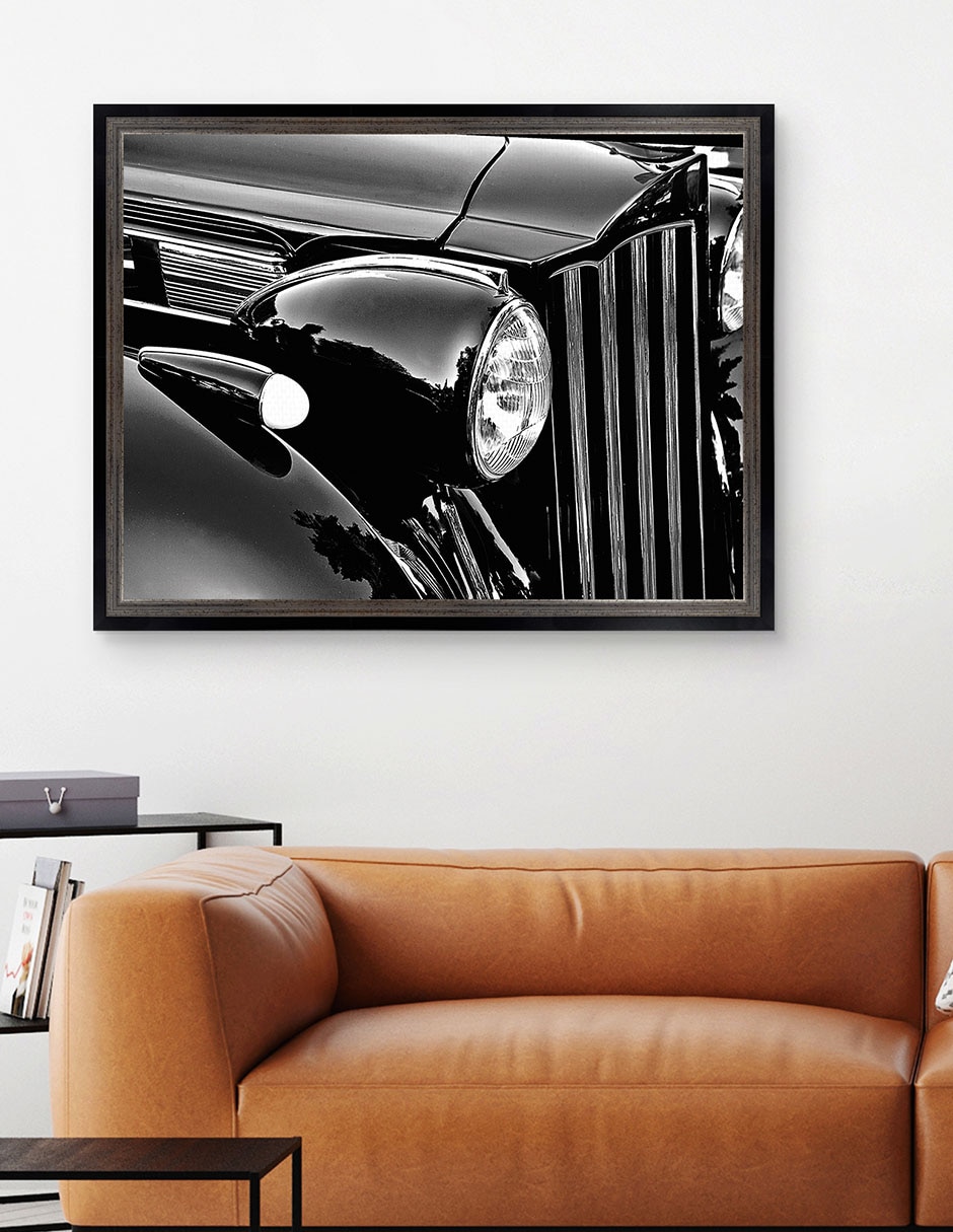 Cuadro decorativo Detalle de coche de The Lieberman Collection mixta 3