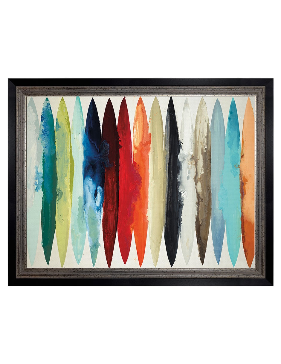 Cuadro decorativo Flujo constante de Randy Hibberd técnica mixta