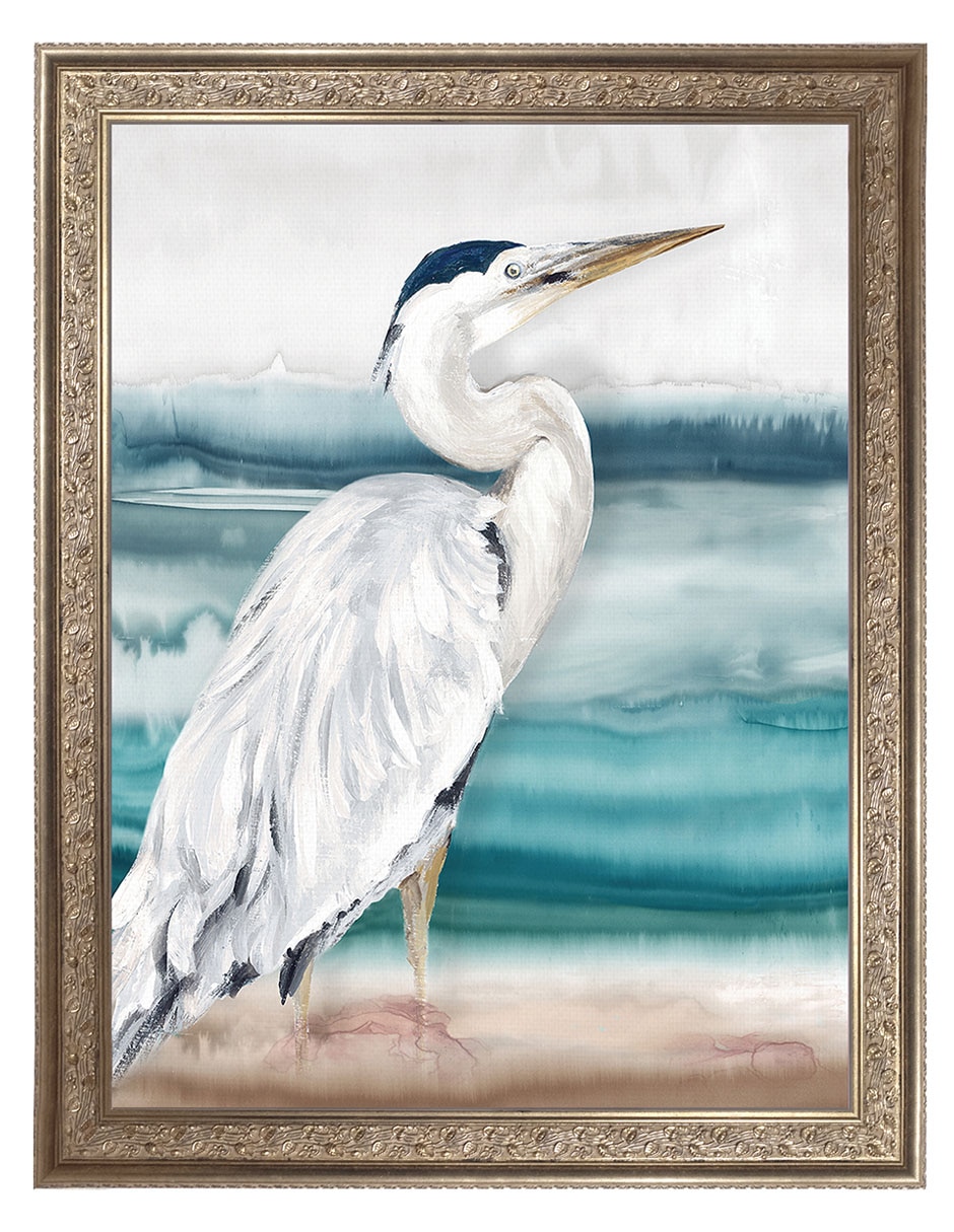 Cuadro decorativo Playa Garza I De Eva Watts técnica mixta