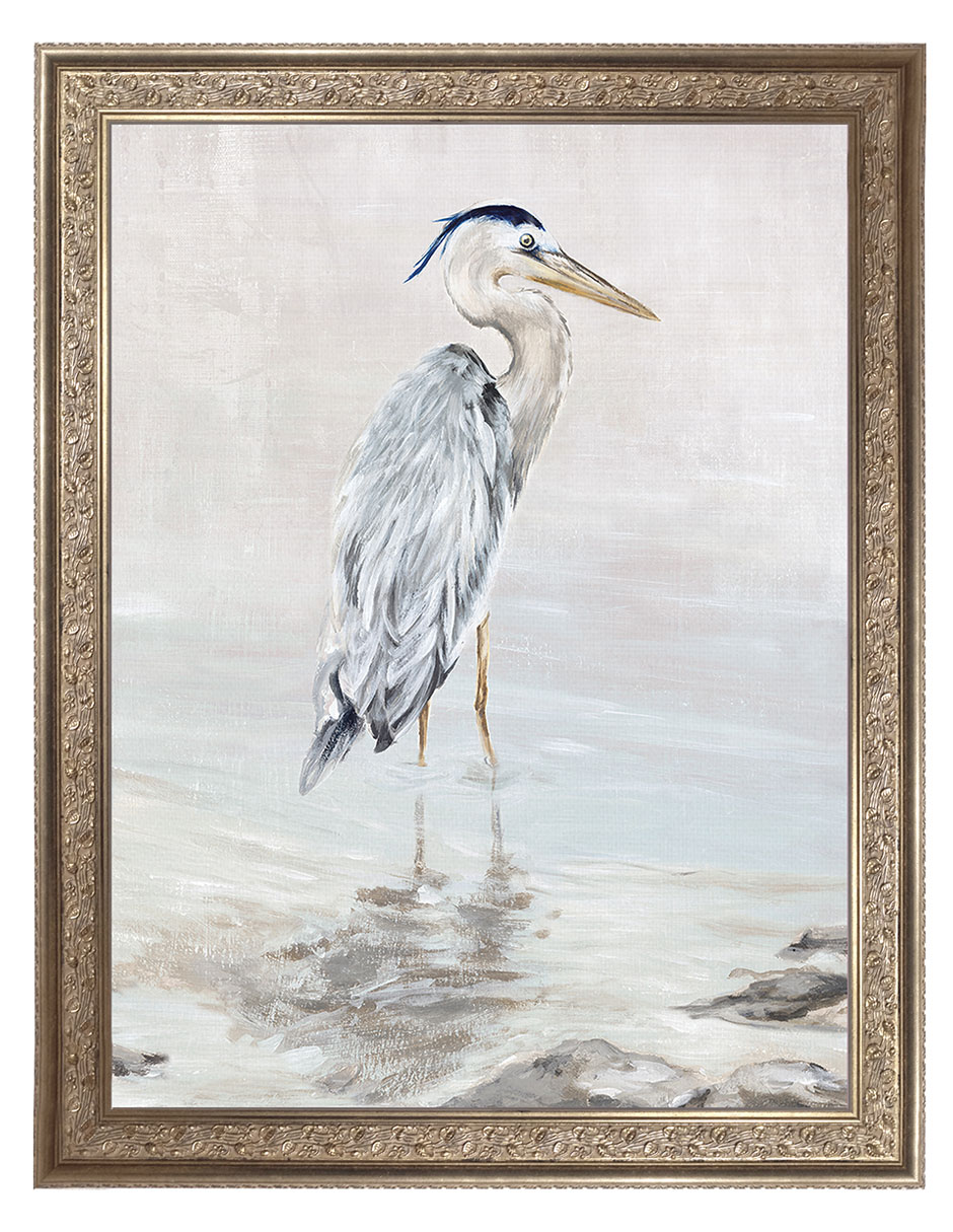 Cuadro decorativo Belleza de la garza II de Eva Watts técnica mixta Cuadro decorativo Belleza de la garza II de Eva Watts técnica mixta