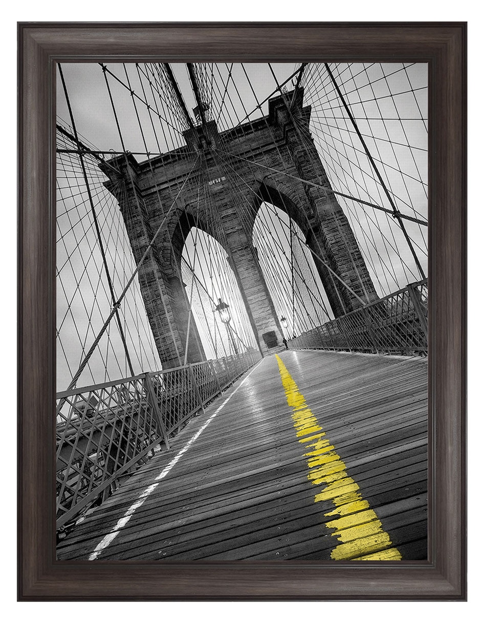 Cuadro decorativo Puente De Brooklyn – Pop De Moises Levy técnica mixta Cuadro decorativo Puente De Brooklyn – Pop De Moises Levy técnica mixta