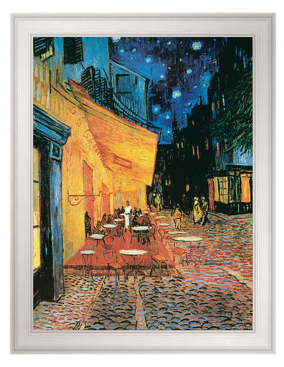 Cuadro decorativo Van Gogh – Terraza De Café De Noche De Portfolio Arts Group técnica mixta