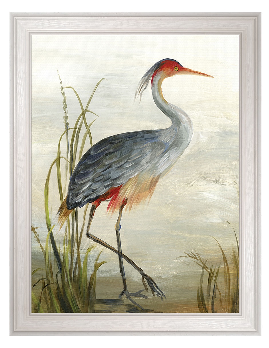Cuadro decorativo Garza Gris De Aimee Wilson técnica mixta Cuadro decorativo Garza Gris De Aimee Wilson técnica mixta