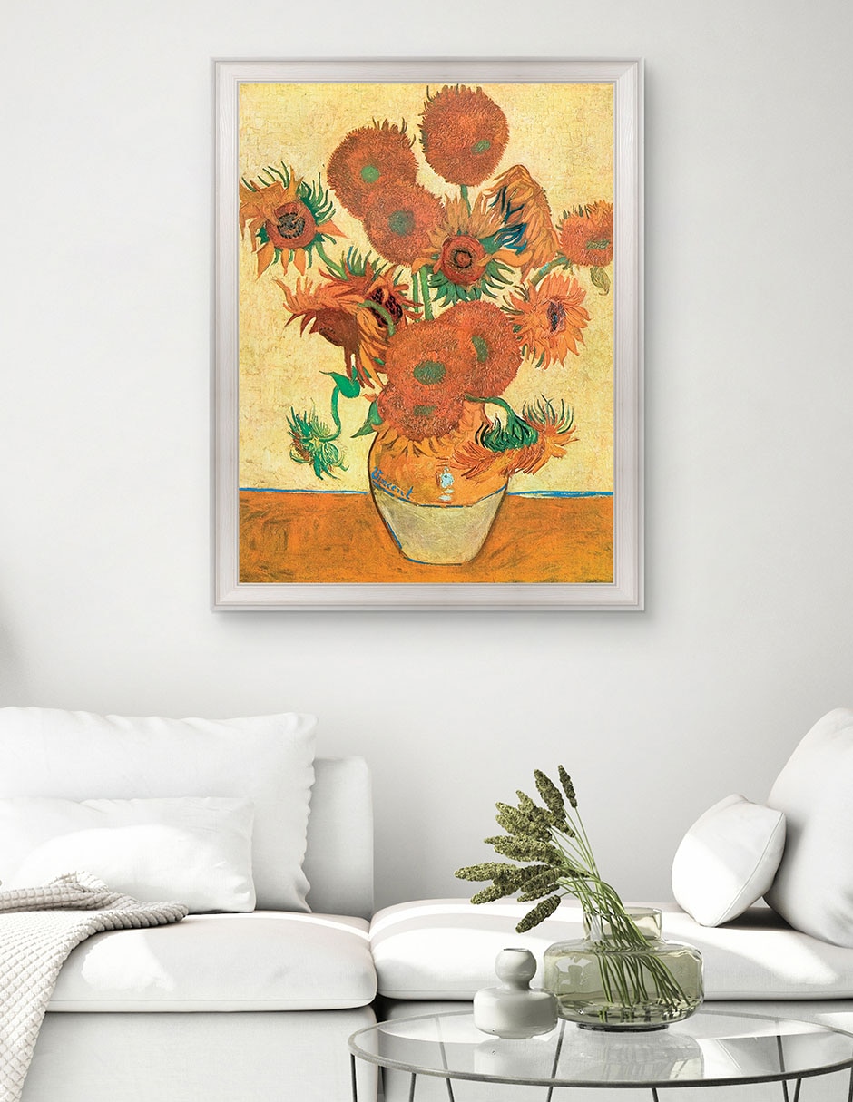 Cuadro decorativo Van Gogh Girasoles de Portfolio Arts Group mixta 6