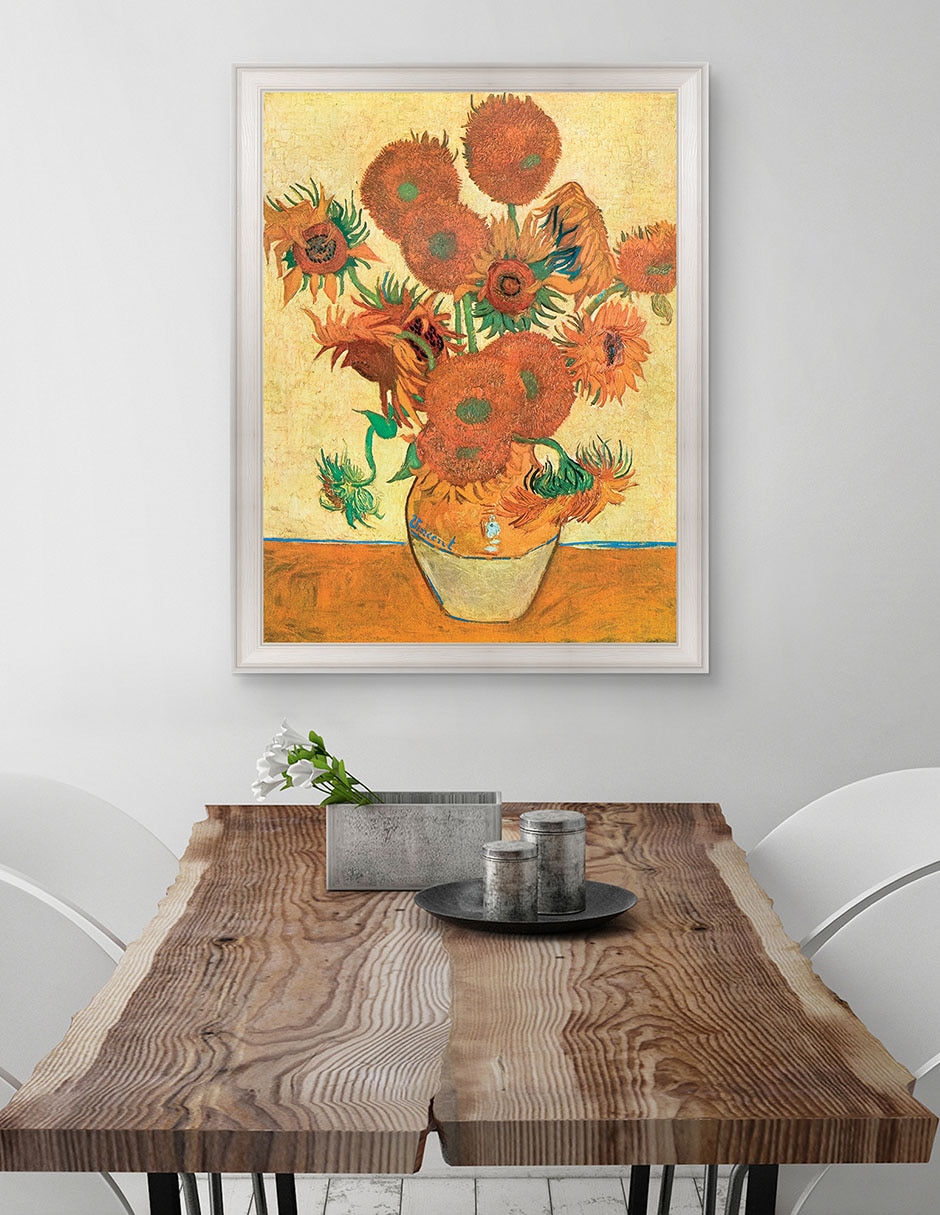 Cuadro decorativo Van Gogh Girasoles de Portfolio Arts Group mixta 5