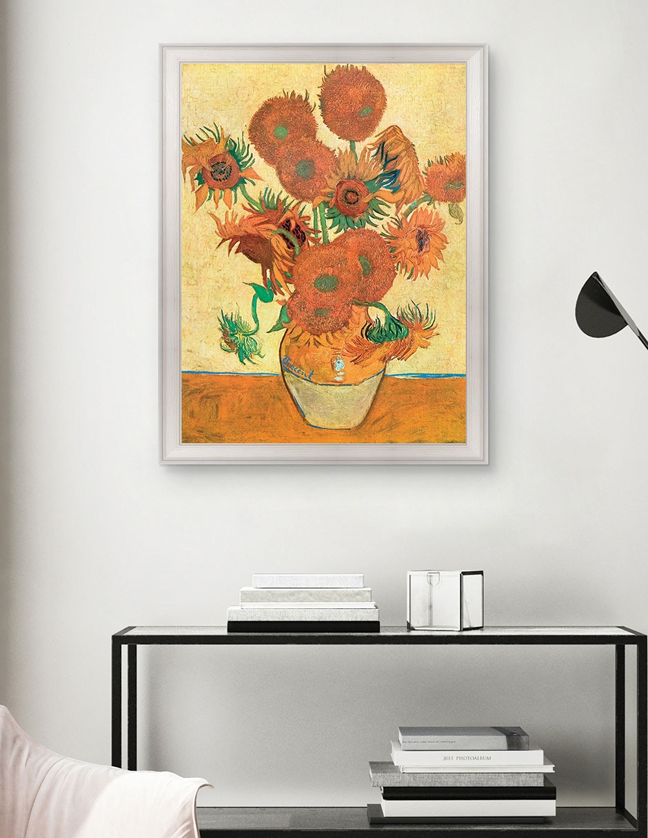 Cuadro decorativo Van Gogh Girasoles de Portfolio Arts Group mixta 4