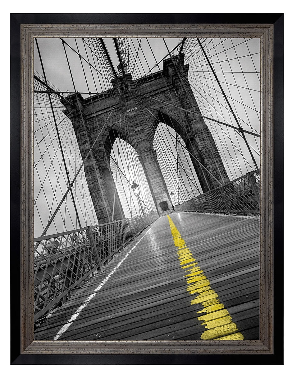 Cuadro decorativo Puente De Brooklyn – Pop De Moises Levy técnica mixta Cuadro decorativo Puente De Brooklyn – Pop De Moises Levy técnica mixta