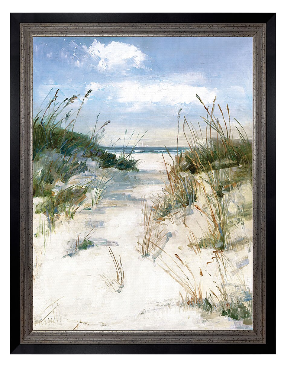 Cuadro decorativo Vista de dunas de Sally Swatland técnica mixta Cuadro decorativo Vista de dunas de Sally Swatland técnica mixta