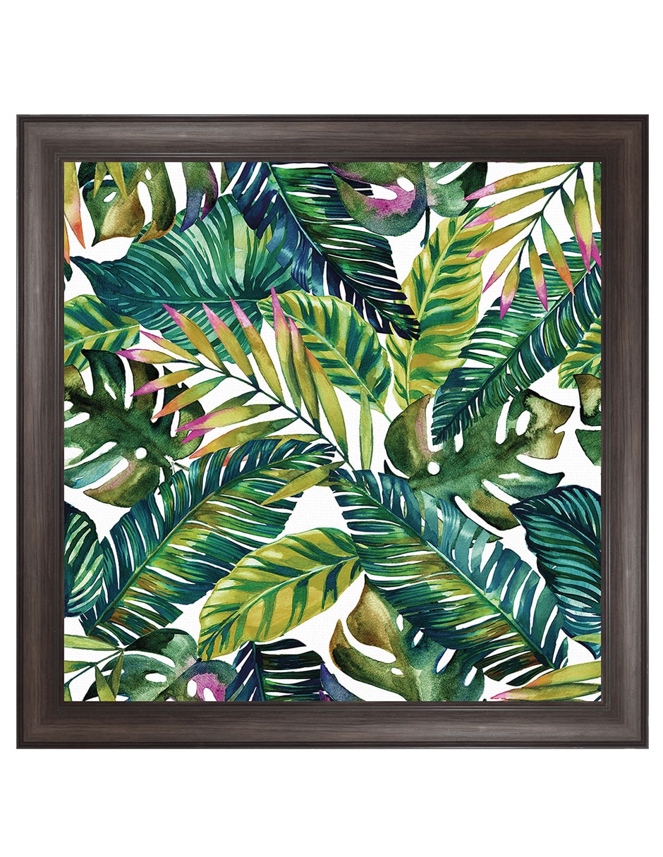 Cuadro decorativo Patrón Tropical De Mark Ashkenazi técnica mixta