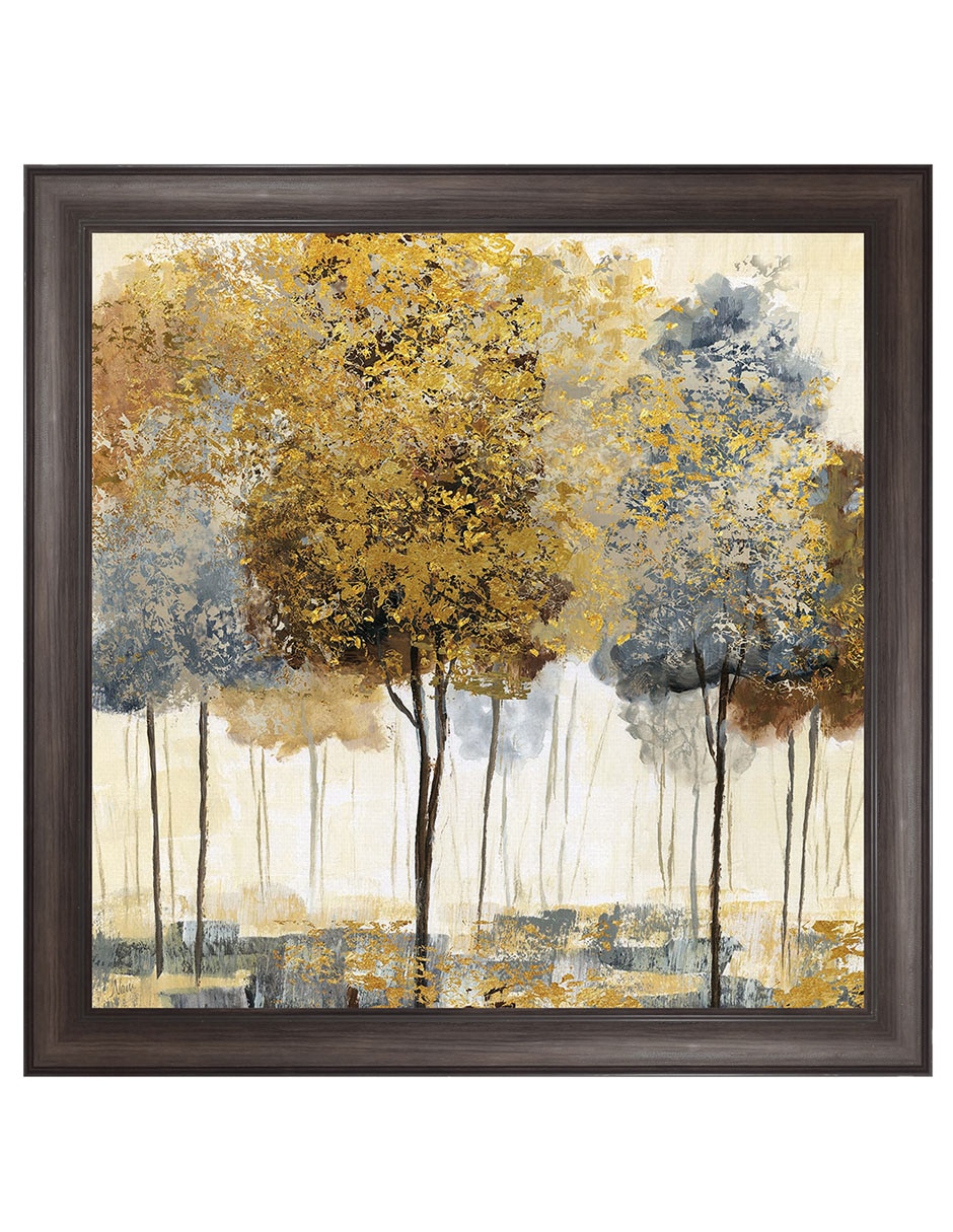 Cuadro decorativo Bosque Metálico I De Nan técnica mixta Cuadro decorativo Bosque Metálico I De Nan técnica mixta