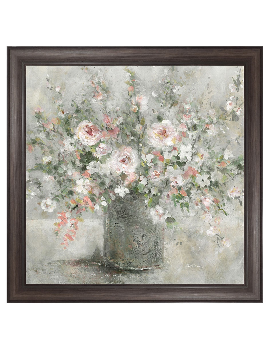 Cuadro decorativo Encanto Floral De Carol Robinson técnica mixta Cuadro decorativo Encanto Floral De Carol Robinson técnica mixta