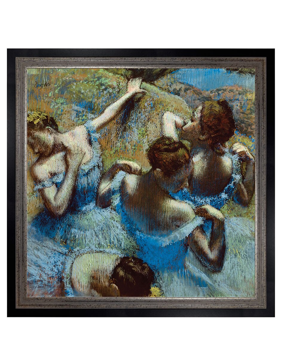 Cuadro decorativo Degas – Bailarinas En Azul De Portfolio Arts Group técnica mixta Cuadro decorativo Degas – Bailarinas En Azul De Portfolio Arts Group técnica mixta