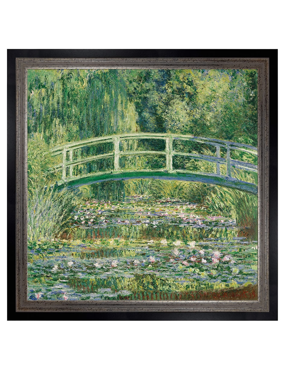 Cuadro decorativo Monet – Puente Japonés De Nenúfares De Portfolio Arts Group técnica mixta