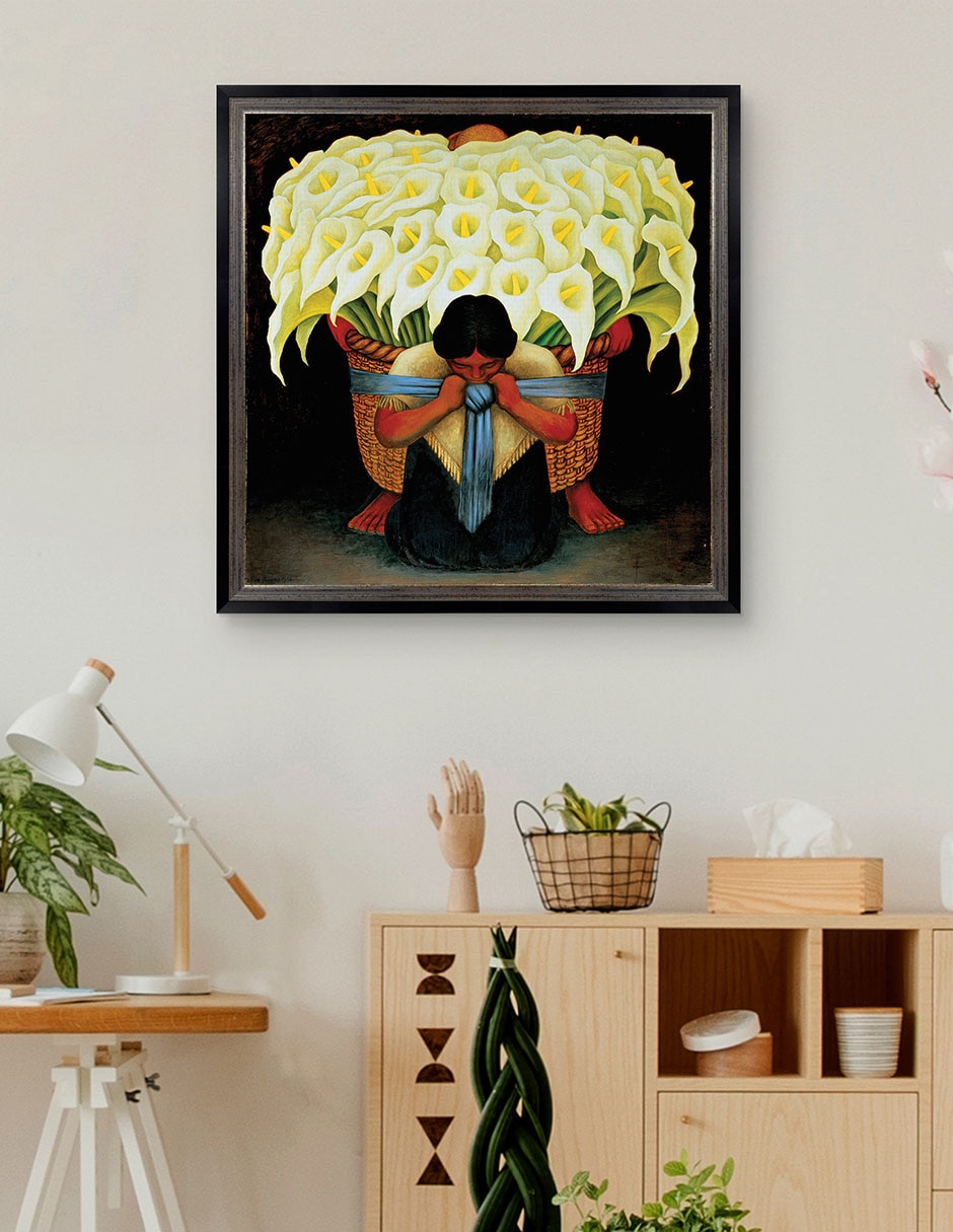 Cuadro decorativo Rivera El vendedor de alcatraces de Portfolio Arts Group mixta 6