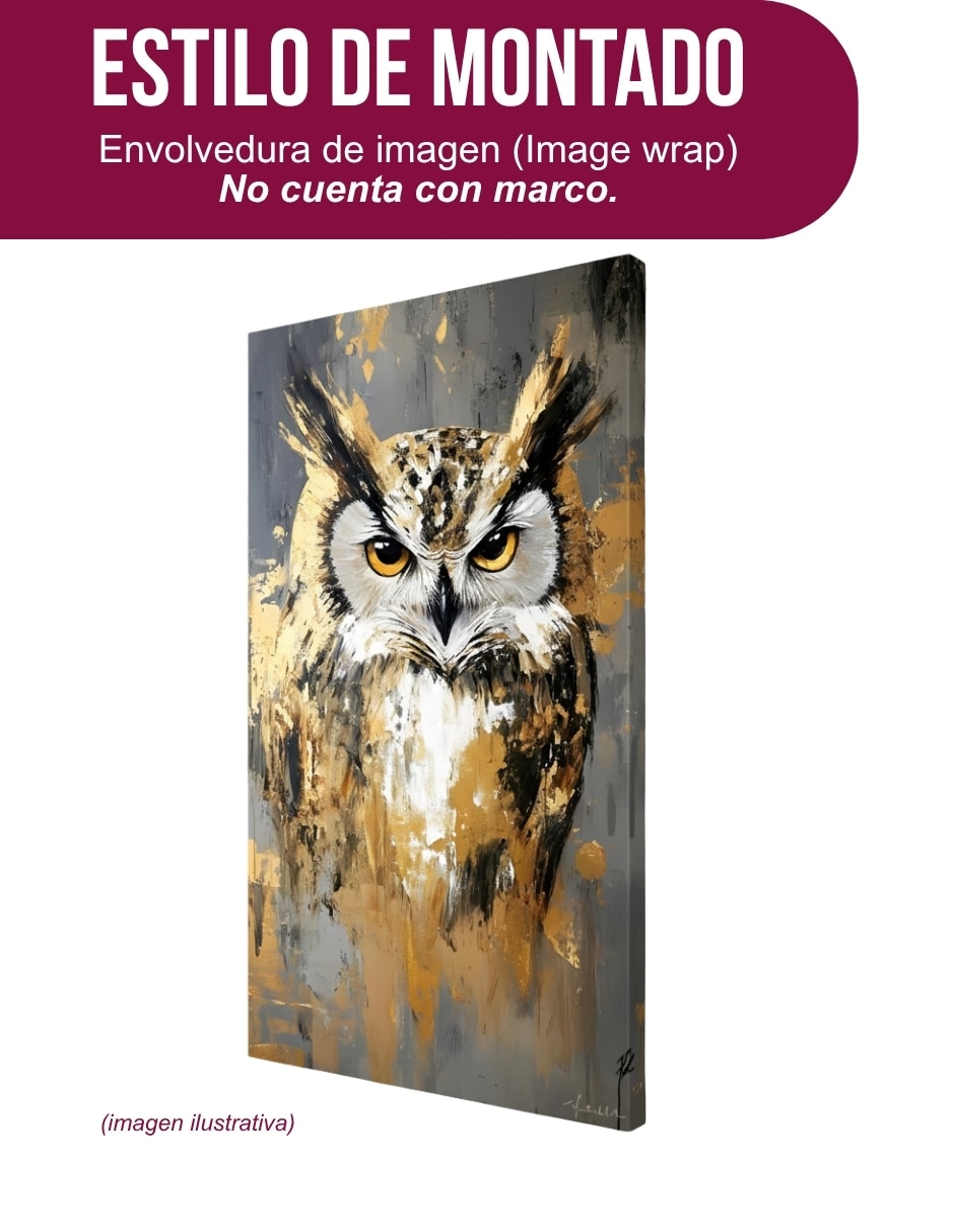 Cuadro decorativo Generica Animal búho