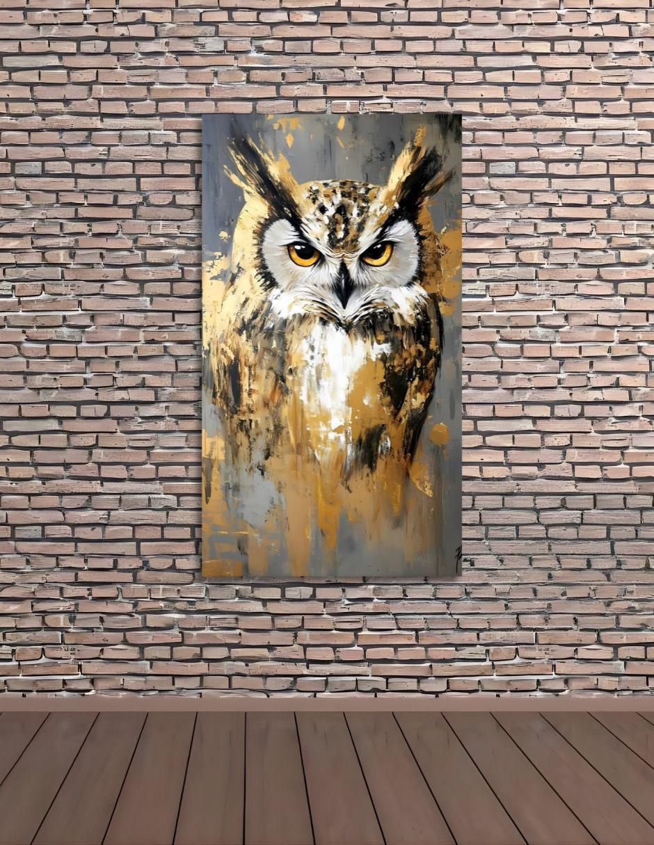 Cuadro decorativo Animal Búho 2