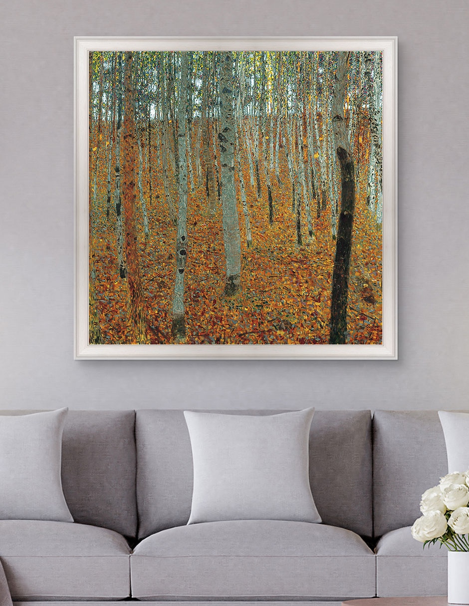 Cuadro decorativo Klimt Bosque de hayas de Portfolio Arts Group mixta 6
