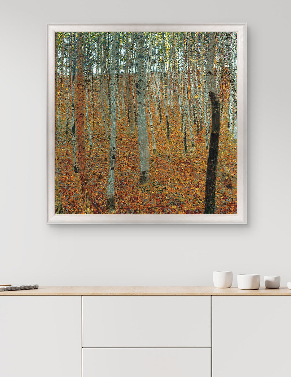 Cuadro decorativo Klimt Bosque de hayas de Portfolio Arts Group mixta 5