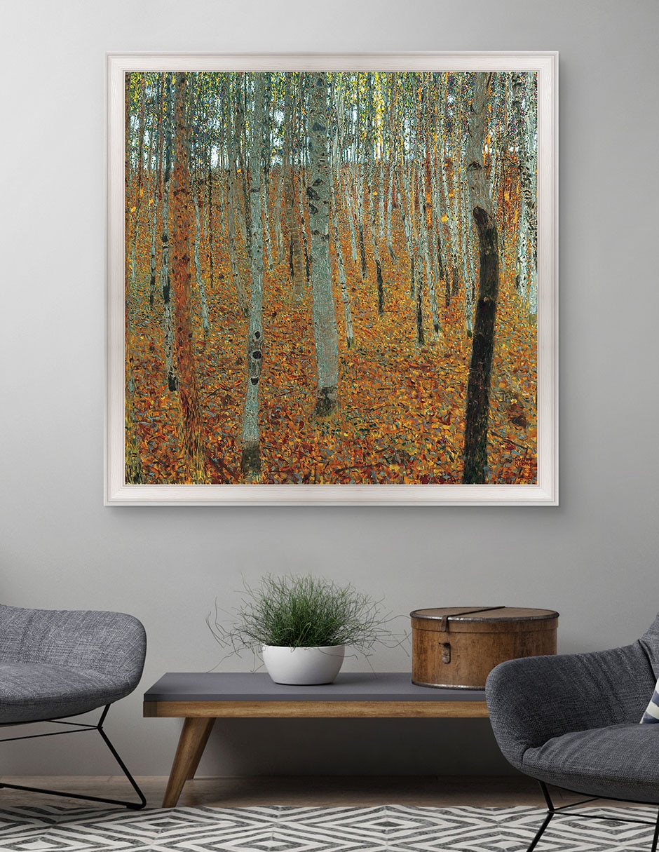 Cuadro decorativo Klimt Bosque de hayas de Portfolio Arts Group mixta 4