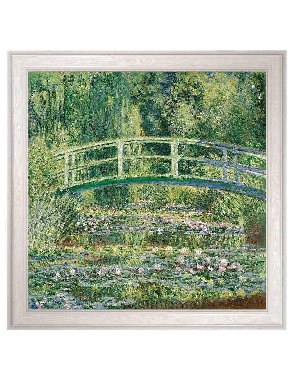 Cuadro decorativo Monet – Puente Japonés De Nenúfares De Portfolio Arts Group técnica mixta