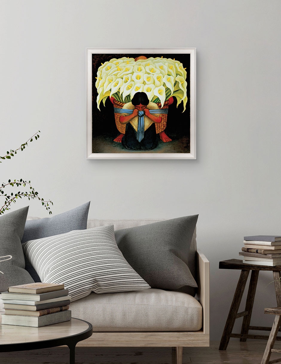 Cuadro decorativo Rivera El vendedor de alcatraces de Portfolio Arts Group mixta 6