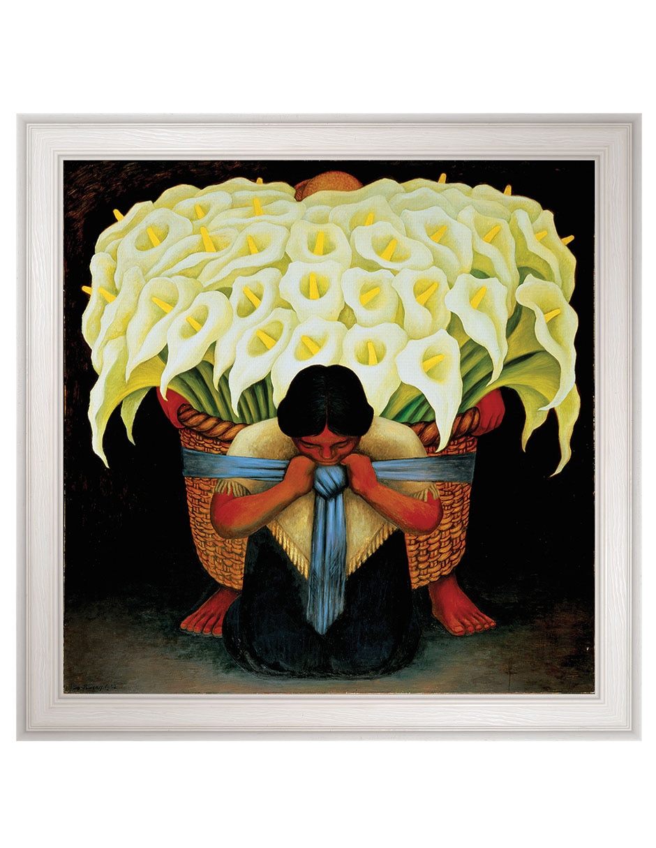 Cuadro decorativo Rivera El vendedor de alcatraces de Portfolio Arts Group mixta Cuadro decorativo Rivera El vendedor de alcatraces de Portfolio Arts Group mixta