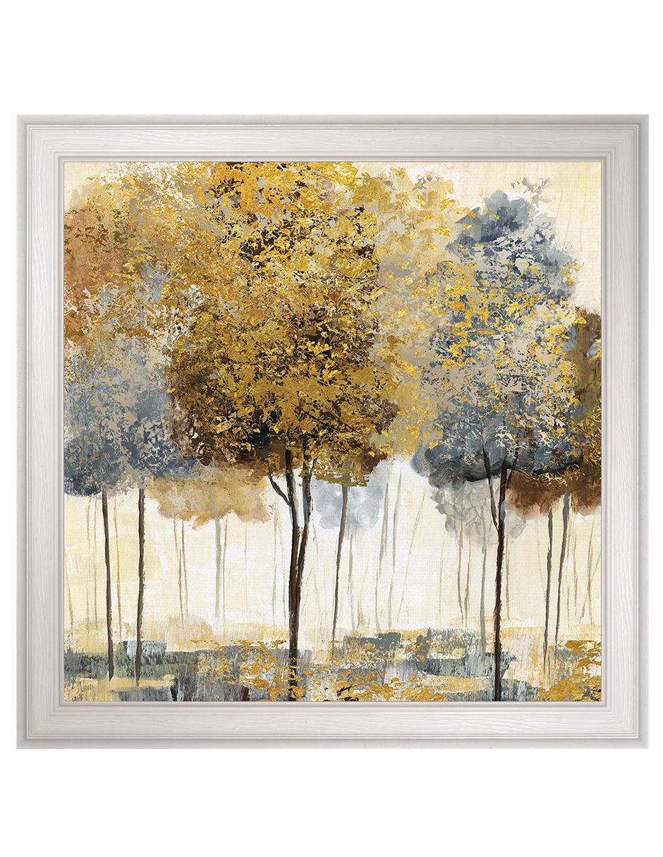 Cuadro decorativo Bosque Metálico I De Nan técnica mixta