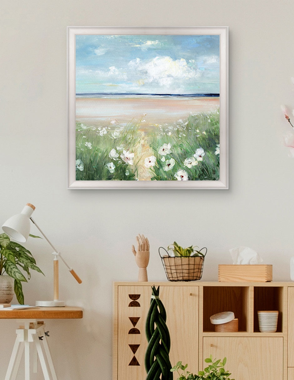 Cuadro decorativo Flores Silvestres Oceánicas De Sally Swatland técnica mixta