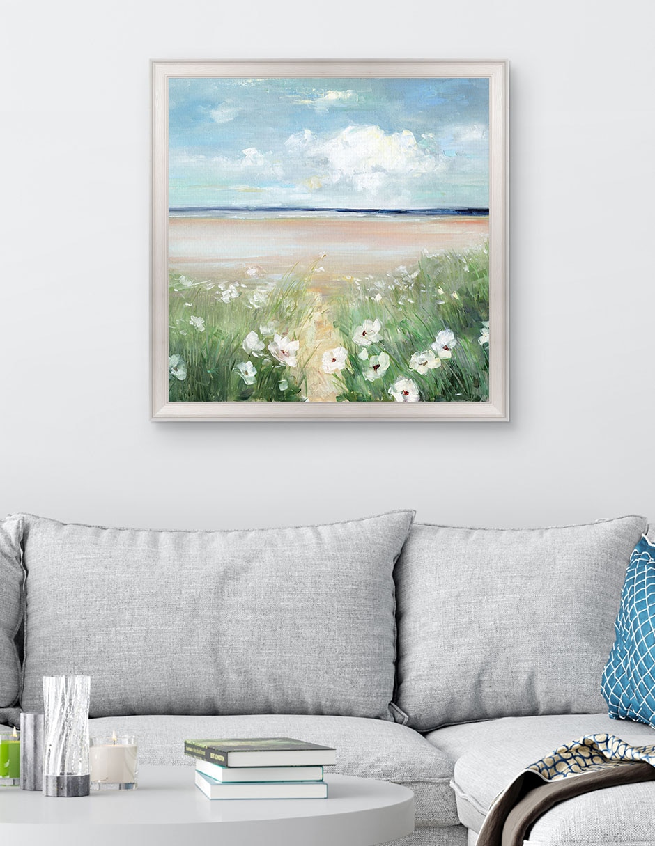 Cuadro decorativo Flores Silvestres Oceánicas De Sally Swatland técnica mixta