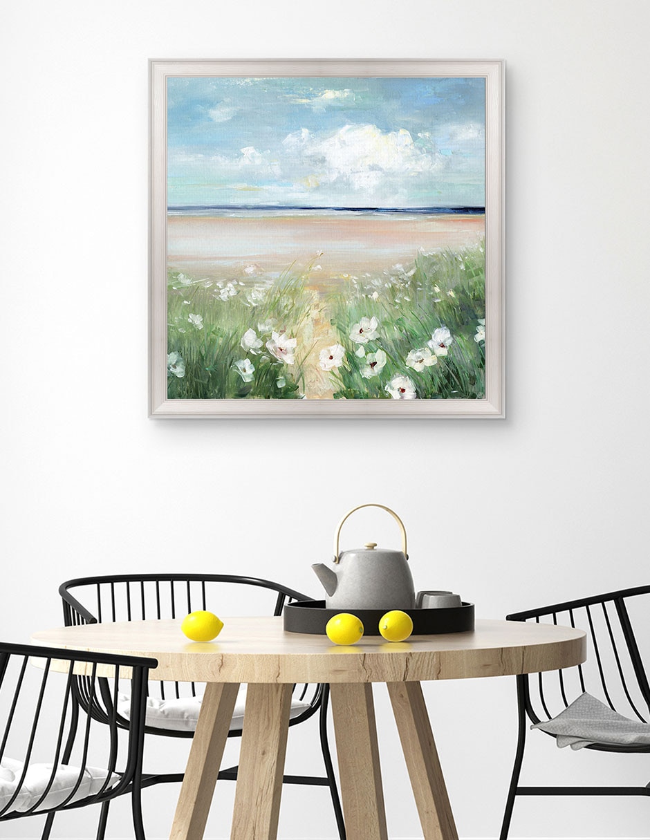 Cuadro decorativo Flores Silvestres Oceánicas De Sally Swatland técnica mixta