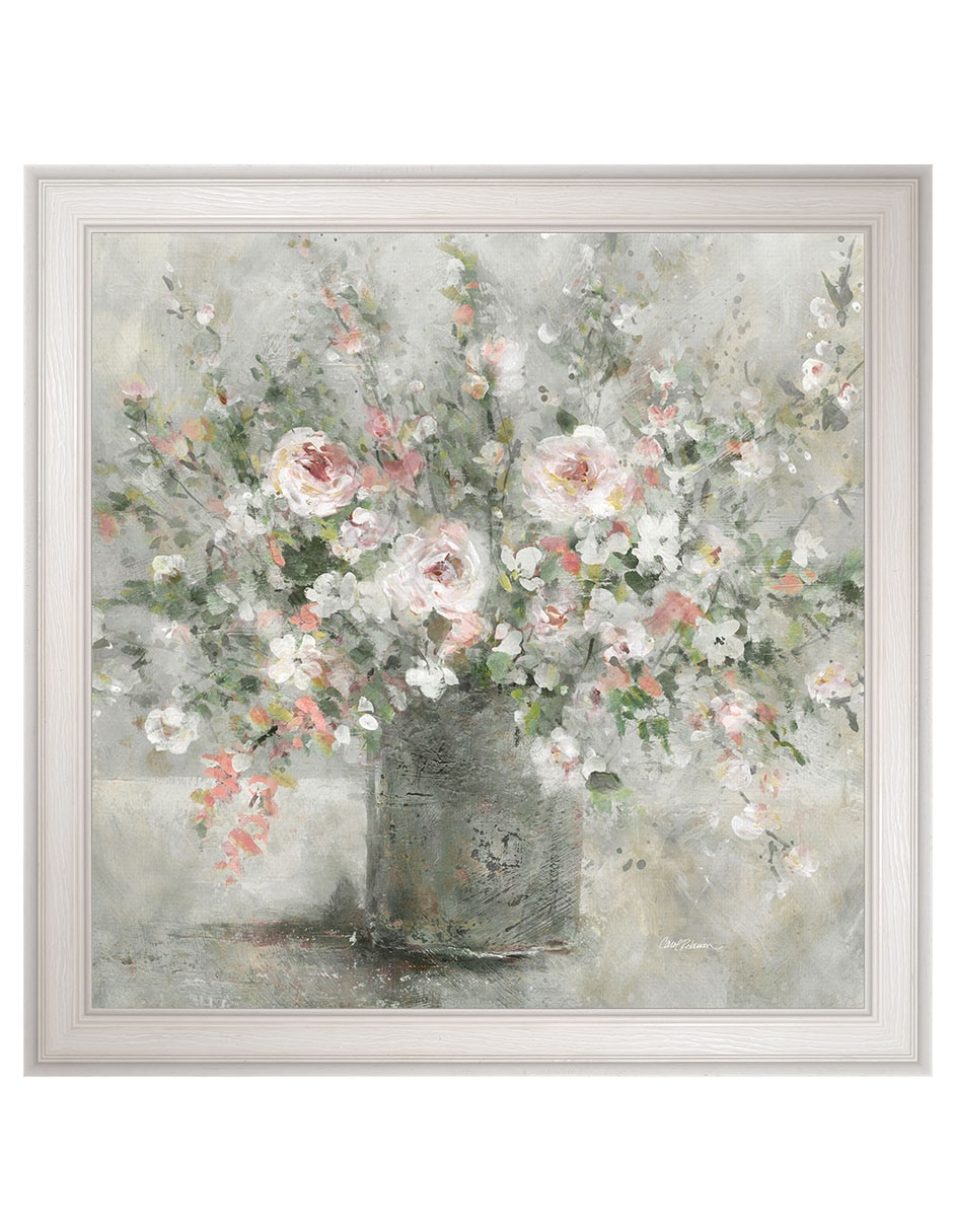 Cuadro decorativo Encanto Floral De Carol Robinson técnica mixta Cuadro decorativo Encanto Floral De Carol Robinson técnica mixta