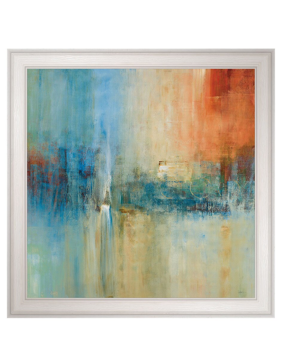 Cuadro decorativo Cascada Azul De Simon Addyman técnica mixta