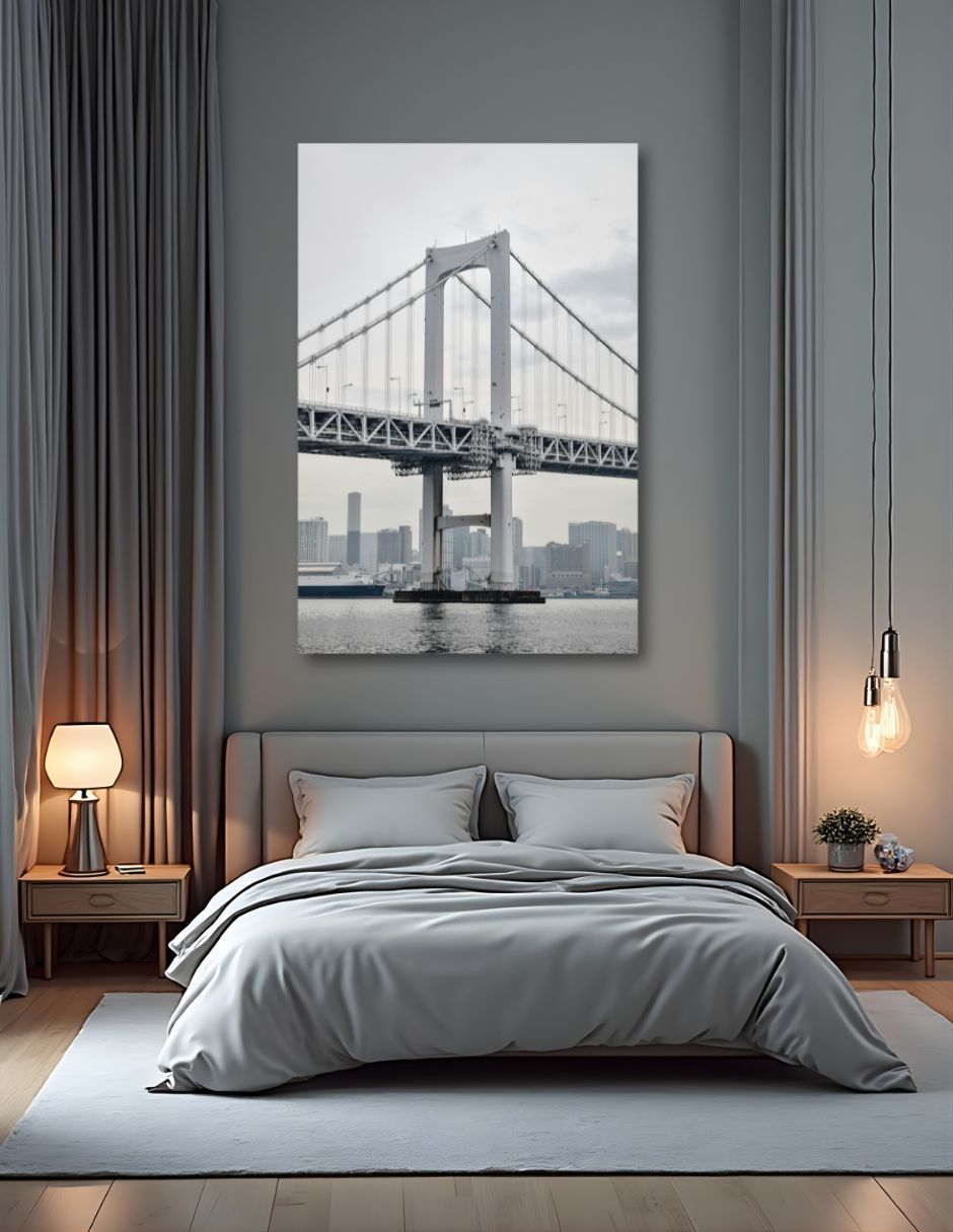 Cuadro decorativo paisaje golden gate