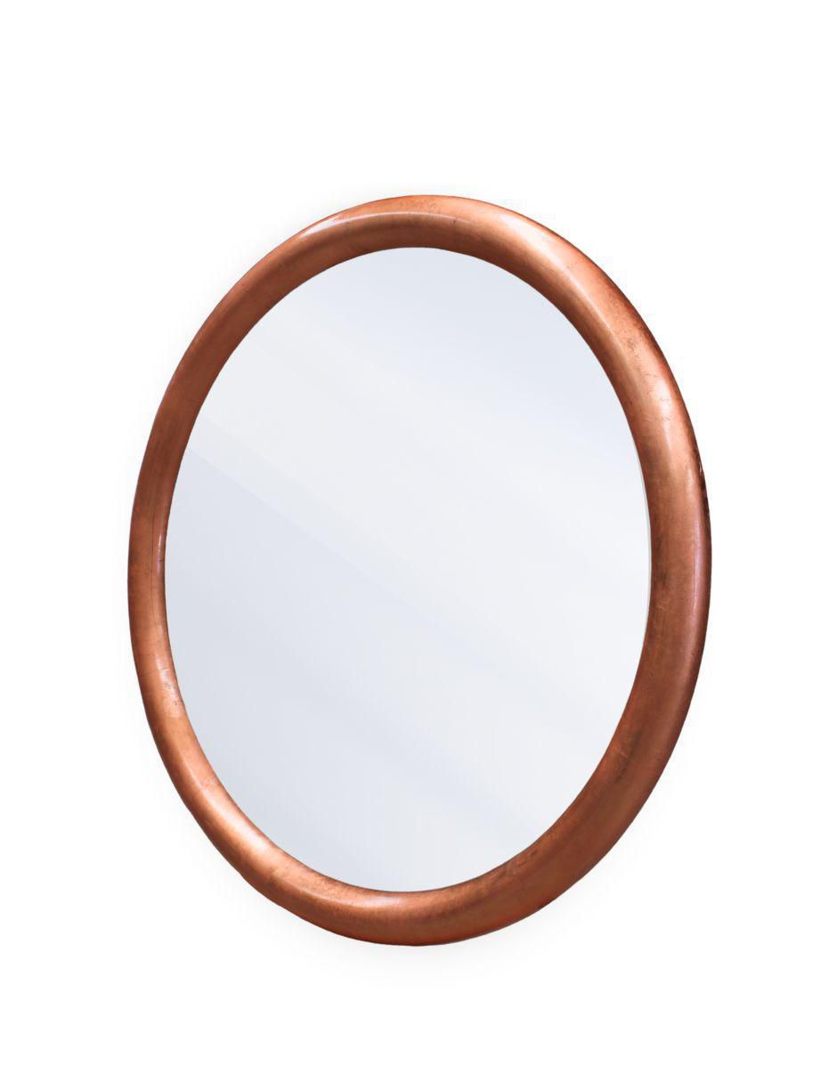 Espejo circular Aura cobre 3