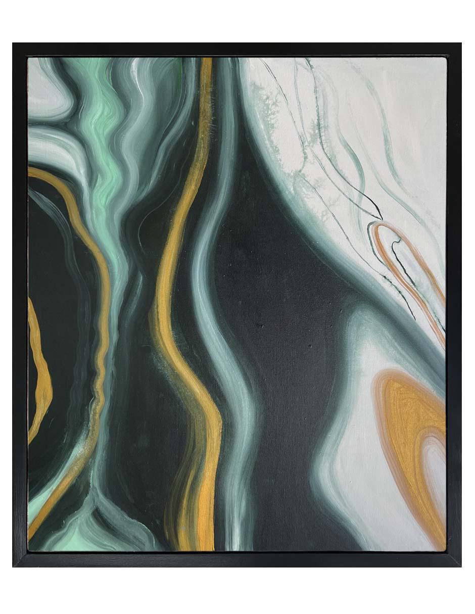 Pintura Jade técnica acrílico Pintura Jade técnica acrílico