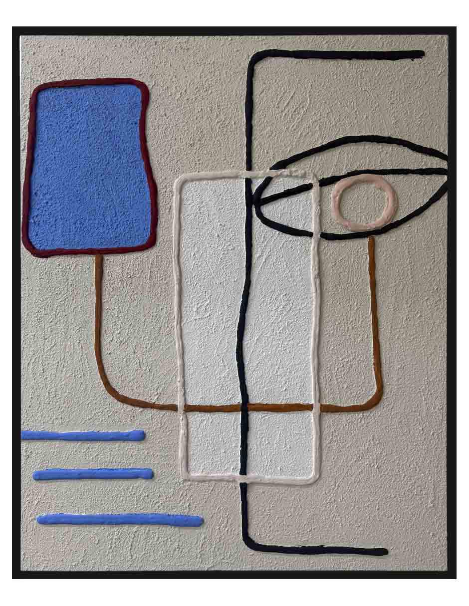 Pintura Tiktak técnica mixta Minimalista Pintura Tiktak técnica mixta Minimalista