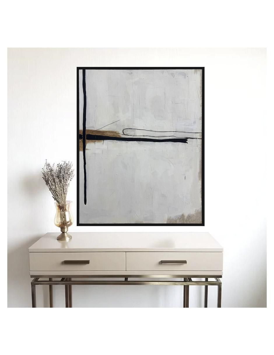 Pintura Íntimo técnica acrílico Minimalista