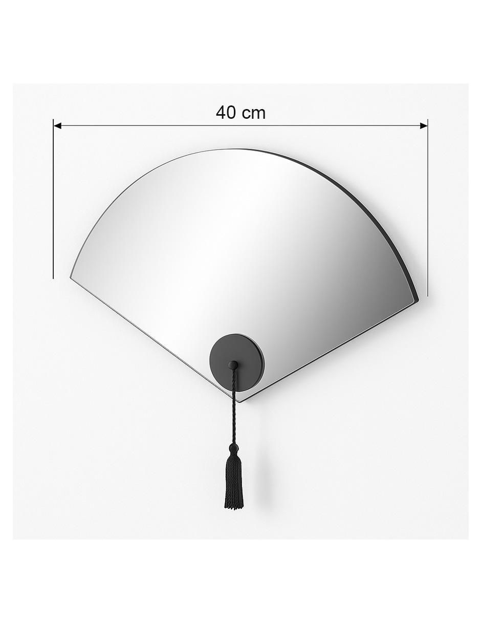 Espejo geométrica abanico 4
